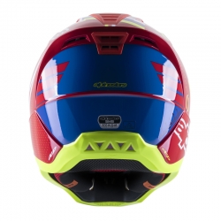 Kask Alpinestars S-M5 Action Bright Red/White/Fluo Yellow S
