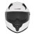 NOX KASK INTEGRALNY (FULL FACE) Z BLENDĄ N401 KOLOR BIAŁY POŁYSK ROZMIAR S